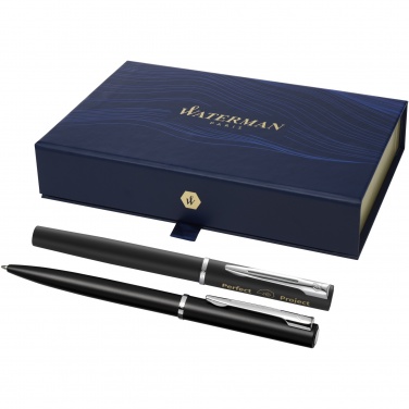 Logotrade promotional giveaway picture of: Waterman Allure rollerball and ballpoint pen set 