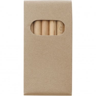 Logotrade promotional gift image of: Artemaa 6-piece pencil colouring set