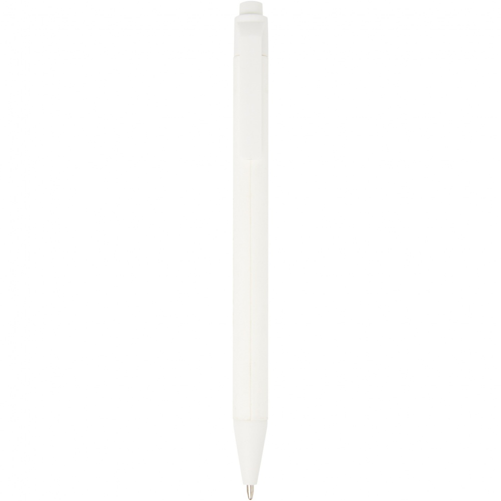 Logo trade promotional product photo of: Chartik monochromatic recycled paper ballpoint pen with matte finish
