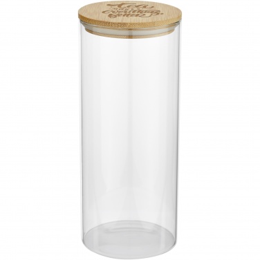 Logo trade corporate gift photo of: Boley 940 ml glass food container