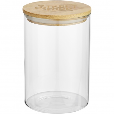 Logo trade corporate gifts picture of: Boley 550 ml glass food container