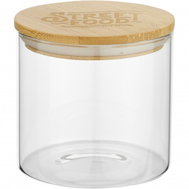 Logo trade promotional products picture of: Boley 320 ml glass food container