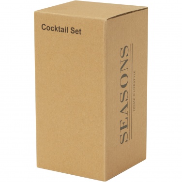 Logo trade promotional product photo of: Gaudie recycled stainless steel cocktail shaker