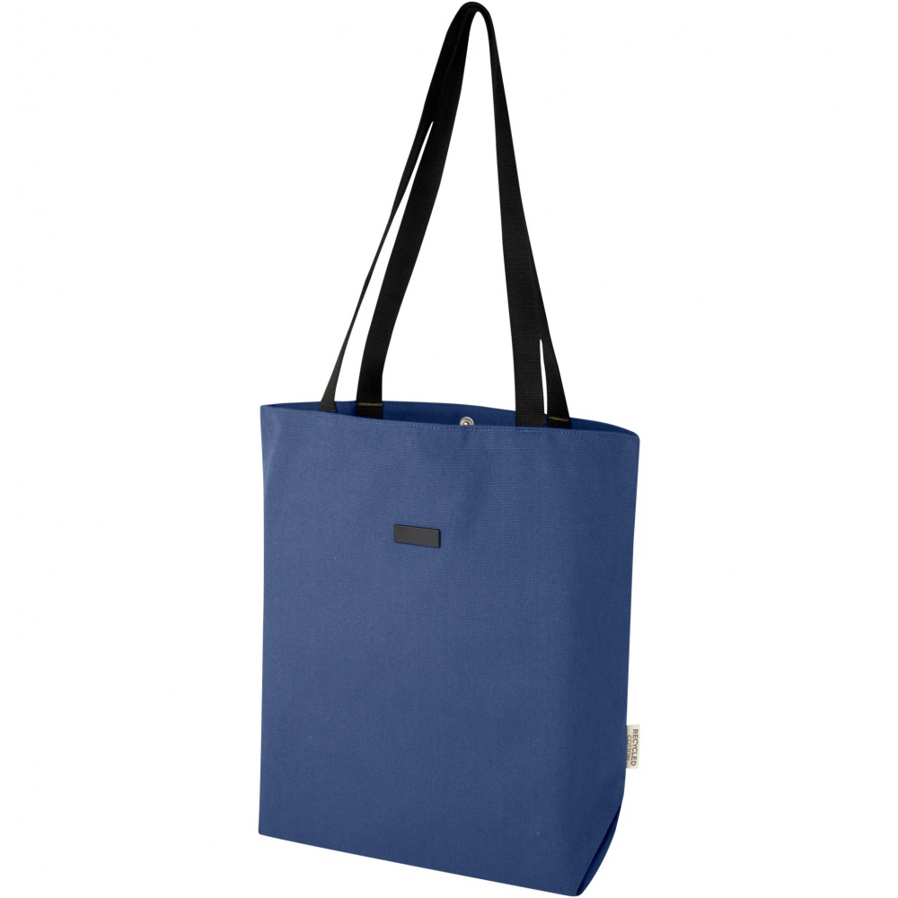 Logotrade corporate gift picture of: Joey GRS recycled canvas versatile tote bag 14L