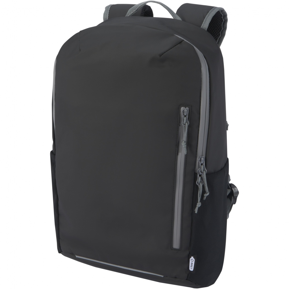 Logotrade promotional products photo of: Aqua 15" GRS recycled water resistant laptop backpack 21L