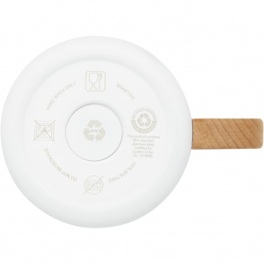 Logotrade advertising product image of: Bjorn 360 ml RCS certified recycled stainless steel mug with copper vacuum insulation