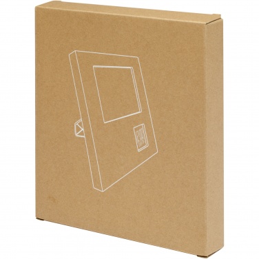 Logotrade business gifts photo of: Sasa bamboo photo frame with thermometer