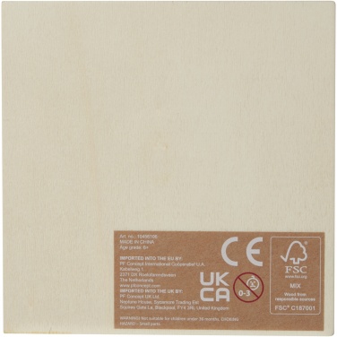 Logotrade business gifts photo of: Bark wooden puzzle