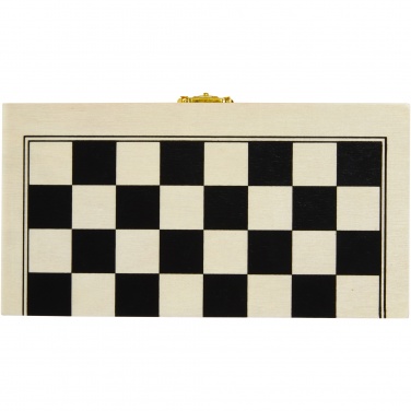 Logotrade promotional gift picture of: Mugo 3-in-1 wooden game set