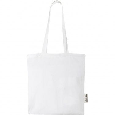 Logotrade promotional items photo of: Madras 140 g/m2 GRS recycled cotton tote bag 7L