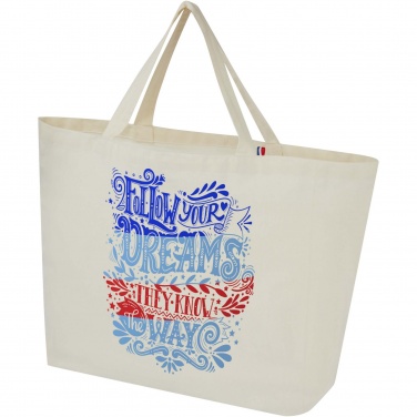 Logotrade promotional products photo of: Cannes 200 g/m2 recycled shopper tote bag 10L