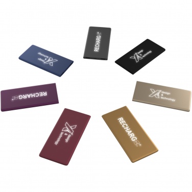 Logo trade promotional merchandise image of: SCX.design P15 light-up 5000 mAh power bank