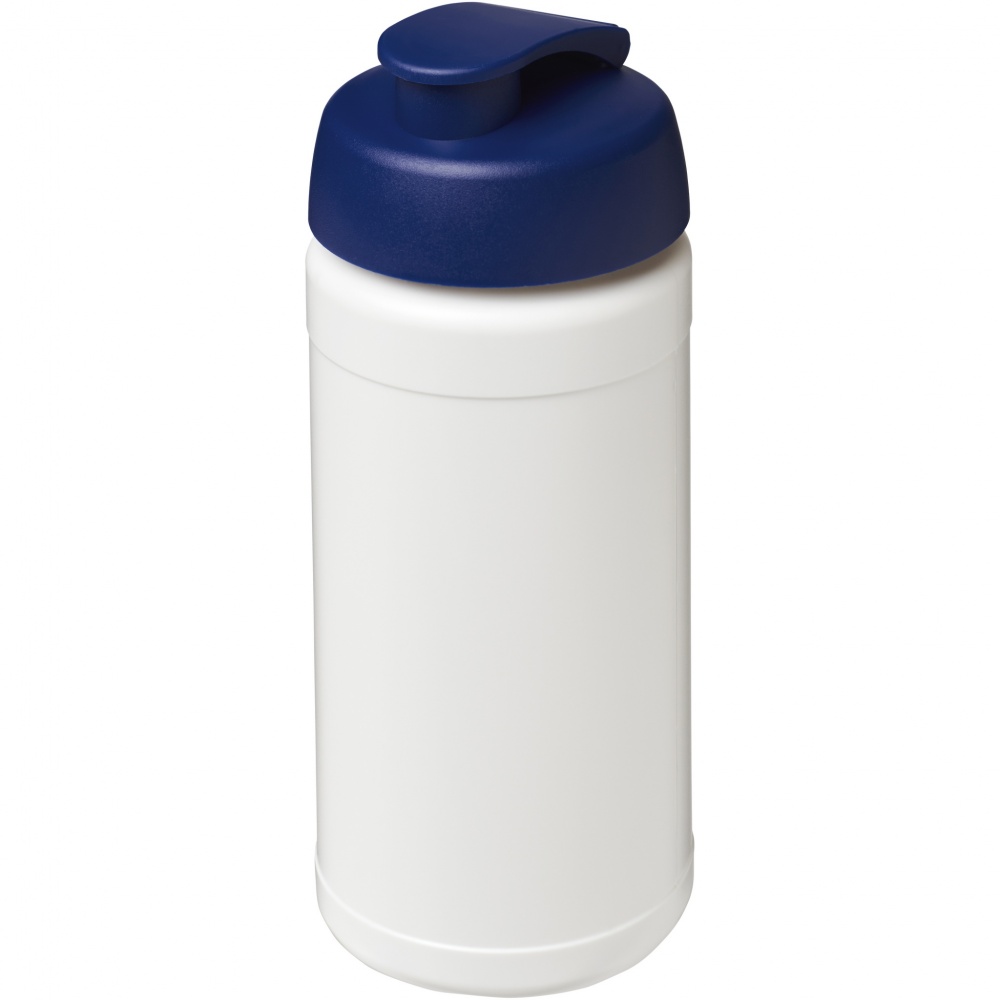 Logo trade corporate gift photo of: Baseline 500 ml recycled sport bottle with flip lid