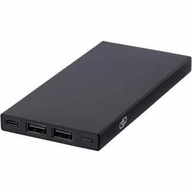Logo trade promotional products picture of: Connect 5000 mAh recycled aluminium power bank