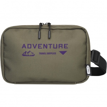 Logo trade promotional products image of: Roam GRS recycled modular toiletry bag