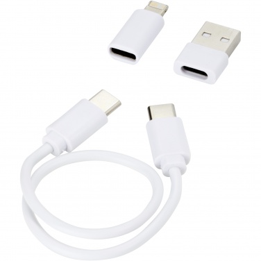Logotrade corporate gift image of: Whiz recycled plastic modular charging cable 