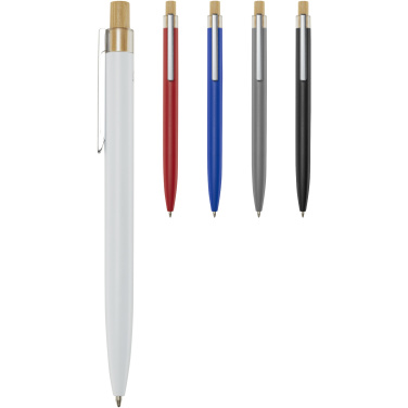 Logotrade promotional merchandise image of: Nooshin recycled aluminium ballpoint pen (black ink)