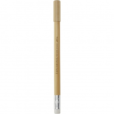 Logo trade promotional merchandise image of: Krajono bamboo inkless pen 