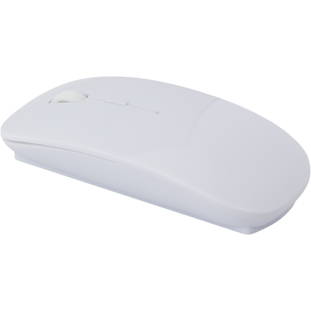 Logotrade promotional item image of: Menlo RCS recycled plastic wireless mouse 