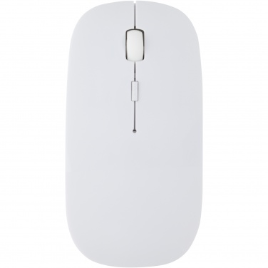 Logo trade promotional item photo of: Menlo RCS recycled plastic wireless mouse 