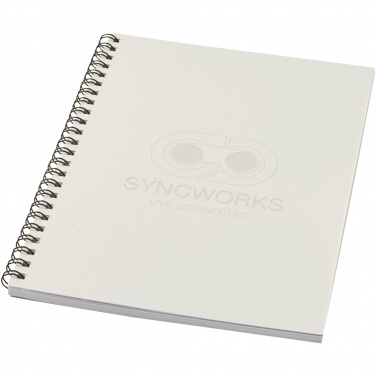 Logotrade promotional product image of: Desk-Mate® A5 colour spiral notebook