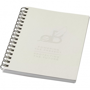 Logo trade promotional items image of: Desk-Mate® A6 colour spiral notebook