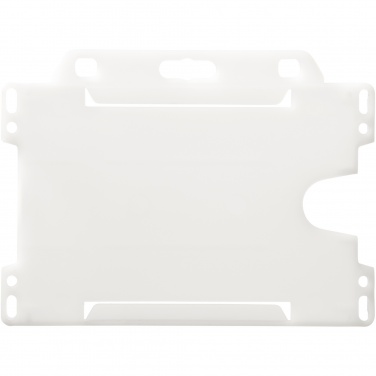 Logo trade promotional merchandise image of: Vega recycled plastic card holder