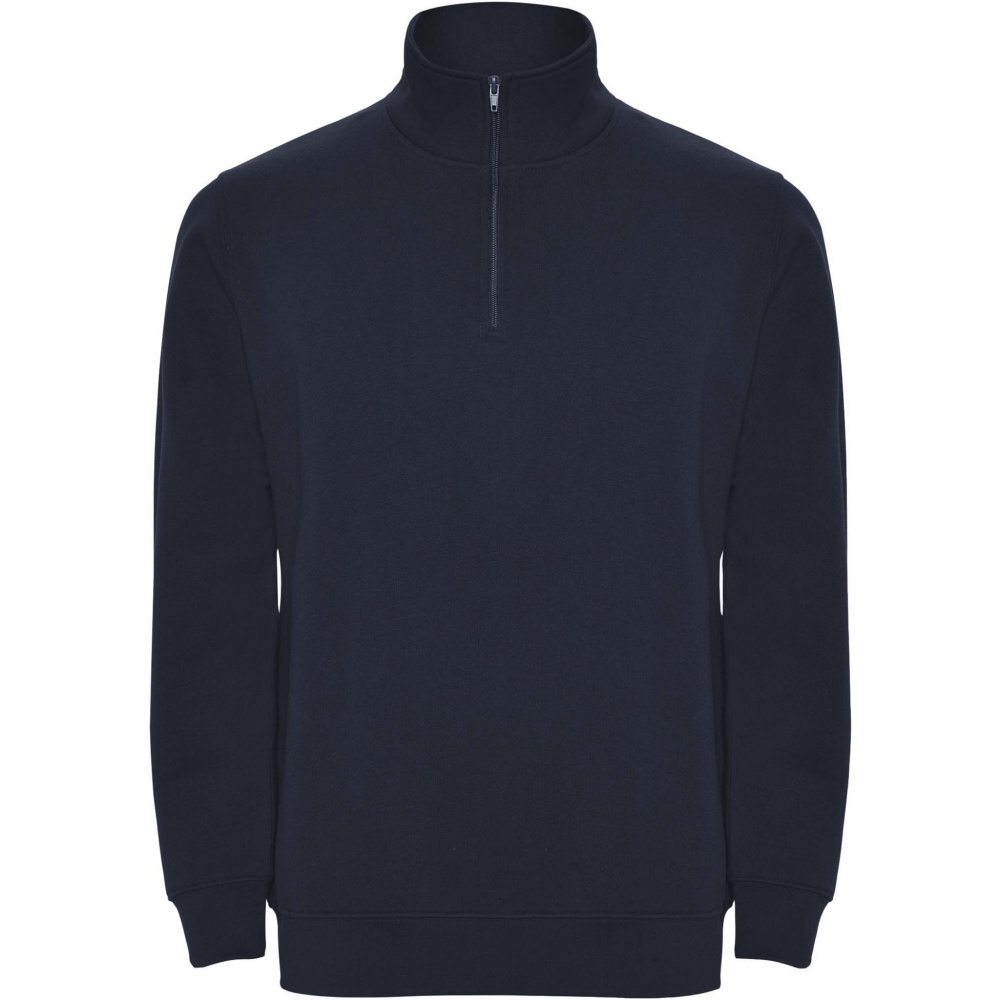 Logo trade advertising products picture of: Aneto quarter zip sweater
