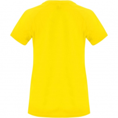 Logo trade business gifts image of: Bahrain short sleeve women's sports t-shirt