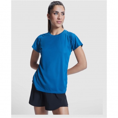 Logo trade promotional products image of: Bahrain short sleeve women's sports t-shirt