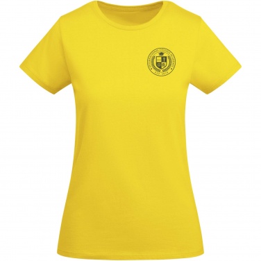 Logo trade promotional giveaways picture of: Breda short sleeve women's t-shirt