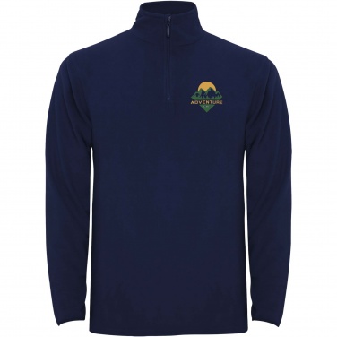 Logo trade promotional gifts picture of: Himalaya men's quarter zip fleece jacket