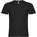 Samoyedo short sleeve men's v-neck t-shirt, Solid black