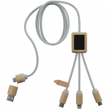 Logo trade corporate gift photo of: SCX.design C49 5-in-1 charging cable