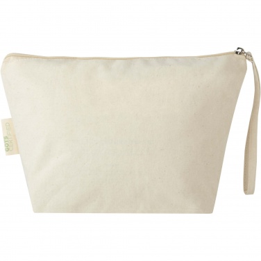 Logo trade advertising products picture of: Orissa 180 g/m² organic large accessory pouch 3L