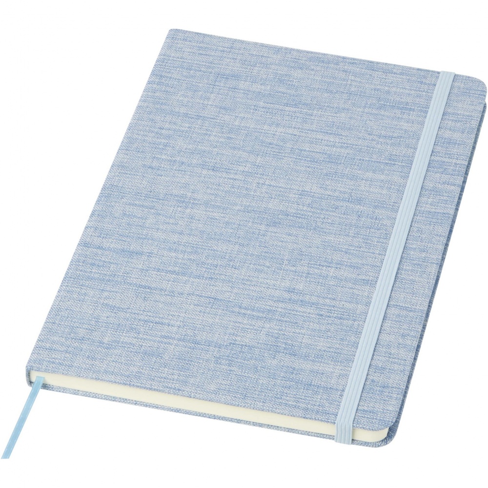 Logo trade promotional products image of: Ramona A5 cotton notebook
