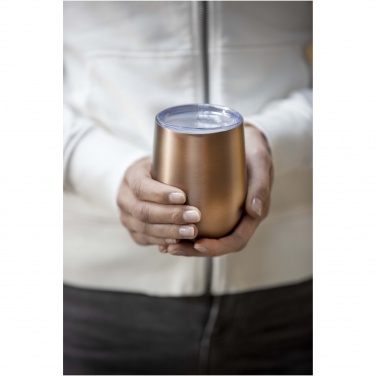 Logotrade promotional merchandise photo of: Corzo 350 ml RCS certified recycled stainless steel copper vacuum insulated cup