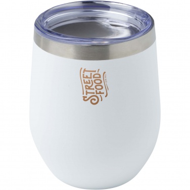 Logo trade promotional gift photo of: Corzo 350 ml RCS certified recycled stainless steel copper vacuum insulated cup