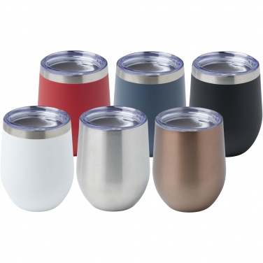 Logo trade promotional giveaways image of: Corzo 350 ml RCS certified recycled stainless steel copper vacuum insulated cup