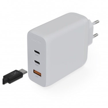 Logo trade promotional product photo of: Xtorm XEC100 GaN² Ultra 100W wall charger