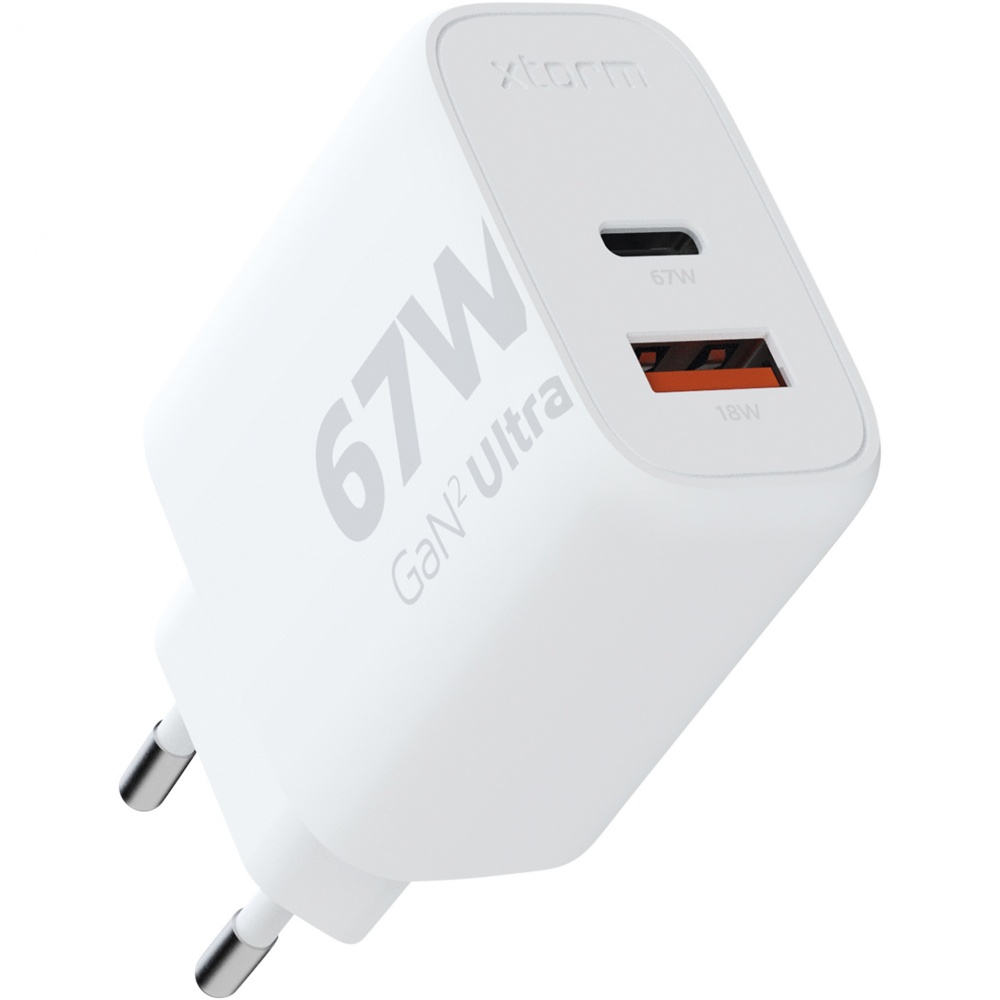 Logo trade corporate gifts image of: Xtorm XEC067 GaN² Ultra 67W wall charger
