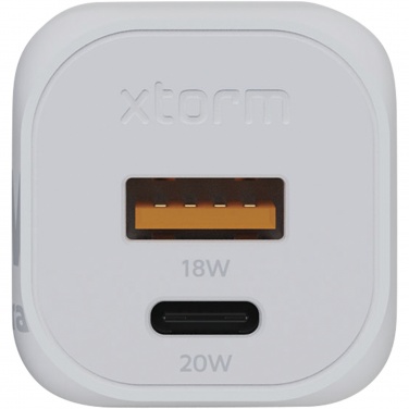 Logo trade promotional gift photo of: Xtorm XEC020 GaN² Ultra 20W wall charger
