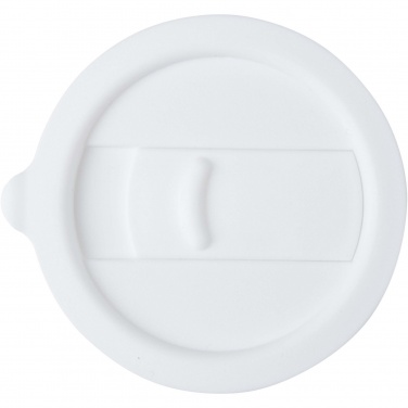 Logotrade promotional merchandise image of: Java 330 ml ceramic tumbler with silicone wrap and plastic lid