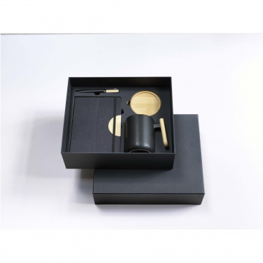 Logo trade promotional product photo of: Laura A5 hard cover notebook and ballpoint pen gift set