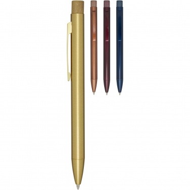 Logo trade promotional items picture of: Beatriz recycled brass ballpoint pen