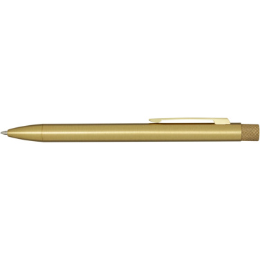 Logotrade promotional item picture of: Beatriz recycled brass ballpoint pen