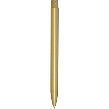 Logotrade promotional item image of: Beatriz recycled brass ballpoint pen