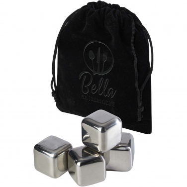 Logo trade corporate gift photo of: Froz stainless steel ice cubes set