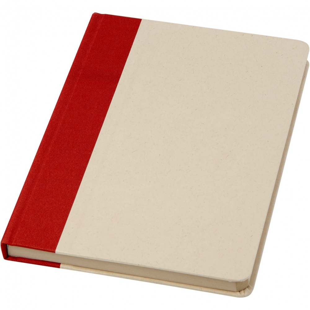 Logo trade promotional items picture of: Liliana A5 sugar cane plastic hard cover notebook