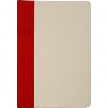 Logo trade promotional products image of: Liliana A5 sugar cane plastic hard cover notebook